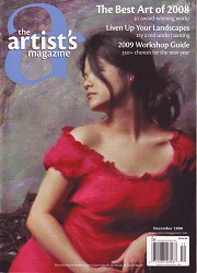 The Artist's Magazine December 2008 Cover